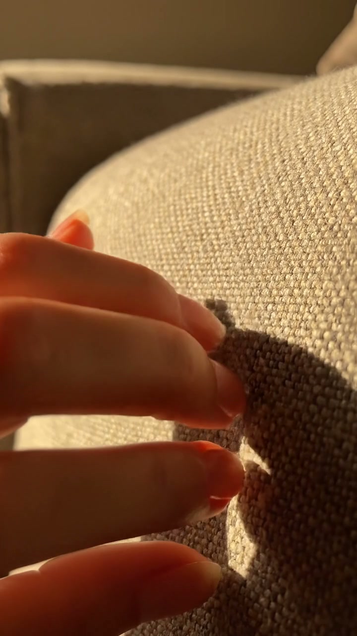 Close-up texture detail for velvet upholstery fabric planning